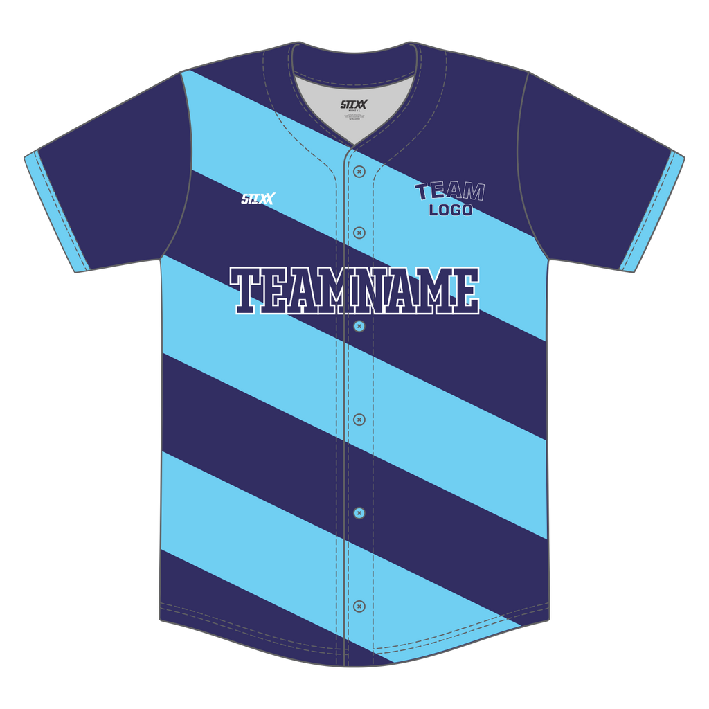 Custom Button-Down Baseball Jerseys