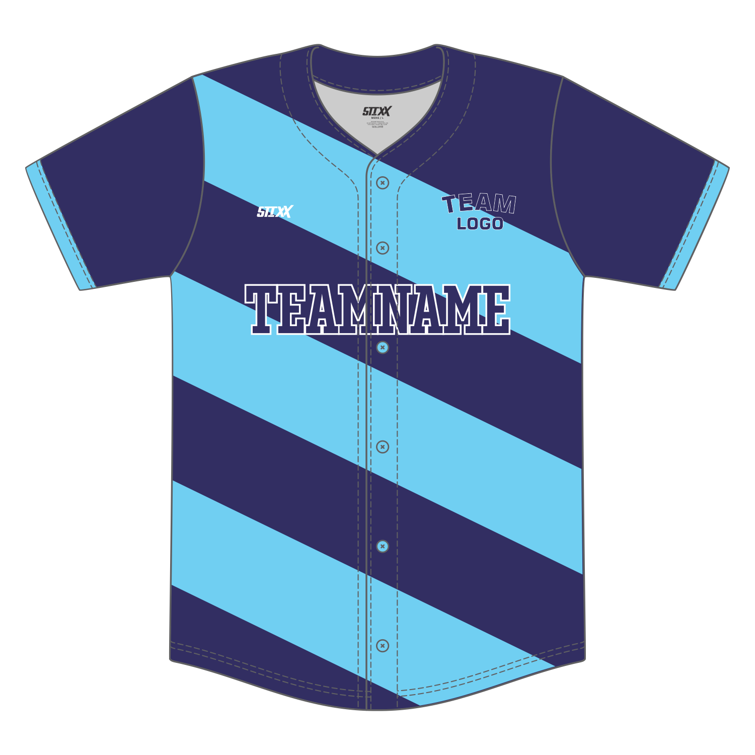 Custom Button-Down Baseball Jerseys