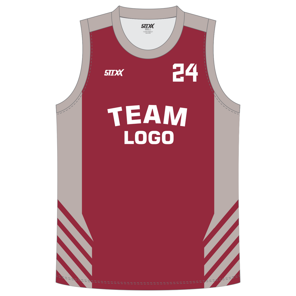 CUSTOM ROUND/CREW NECK BASKETBALL JERSEYS