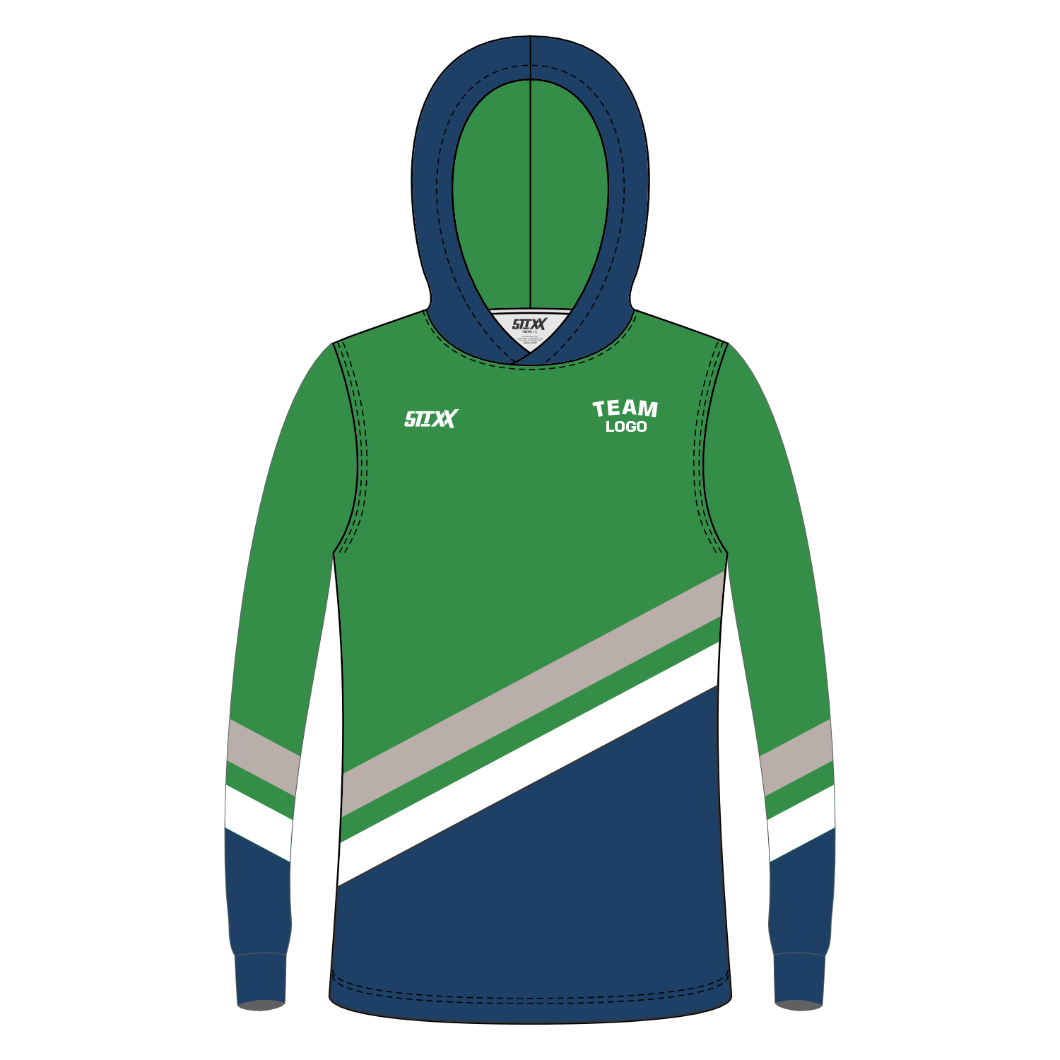 CUSTOM LONG SLEEVE HOODIE SHOOTING SHIRTS