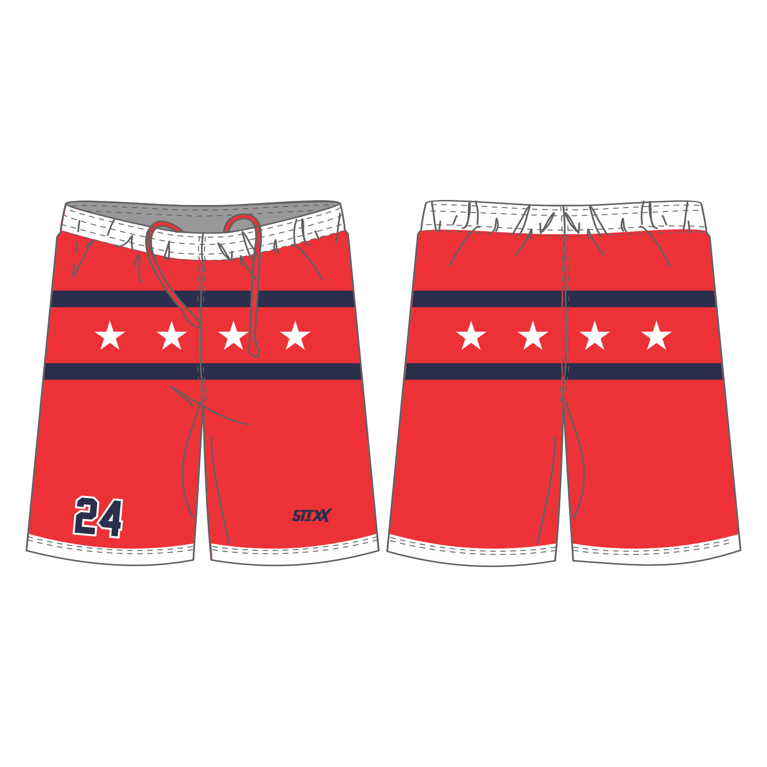 CUSTOM REVERSIBLE BASKETBALL SHORTS