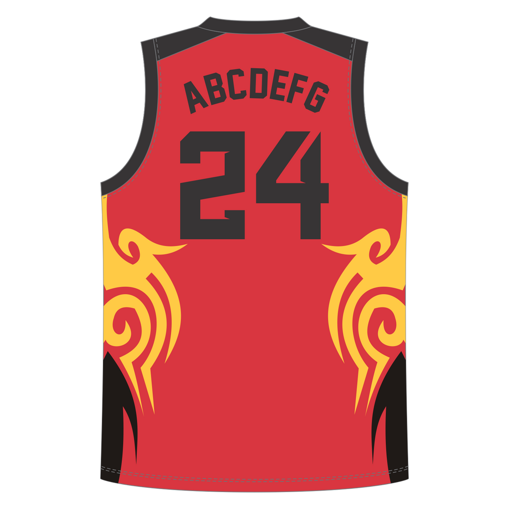 CUSTOM V-NECK BASKETBALL JERSEYS
