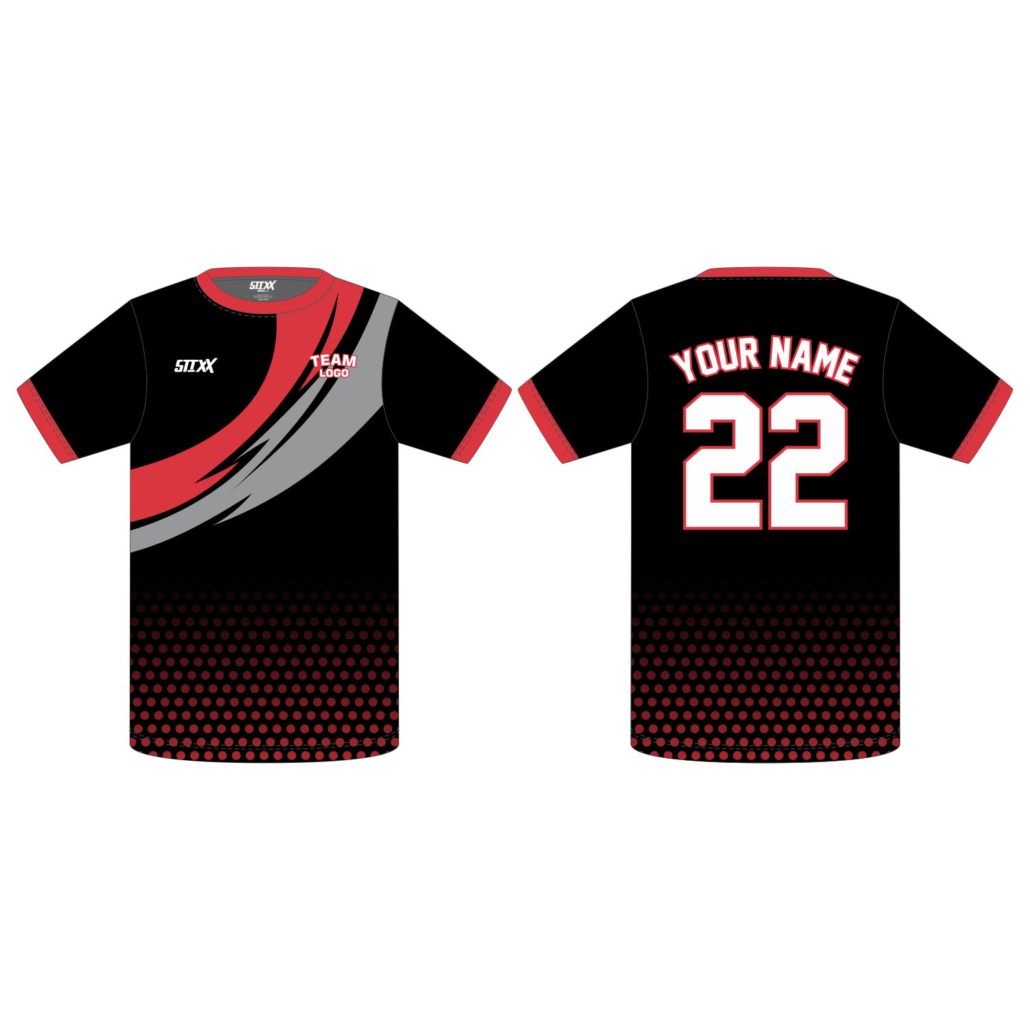 Custom Short‑Sleeve Crew Neck T‑Shirts