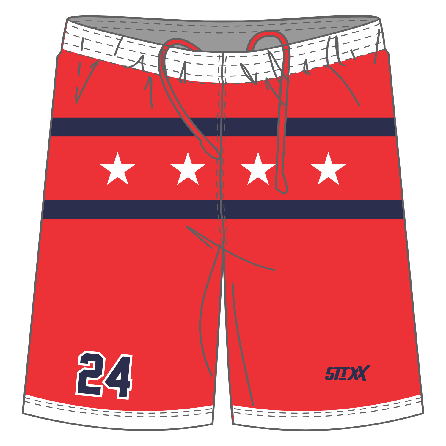 CUSTOM REVERSIBLE BASKETBALL SHORTS