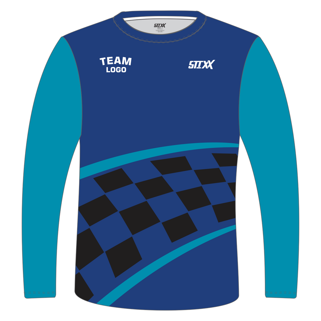 Custom Long‑Sleeve Crew Neck T‑Shirts