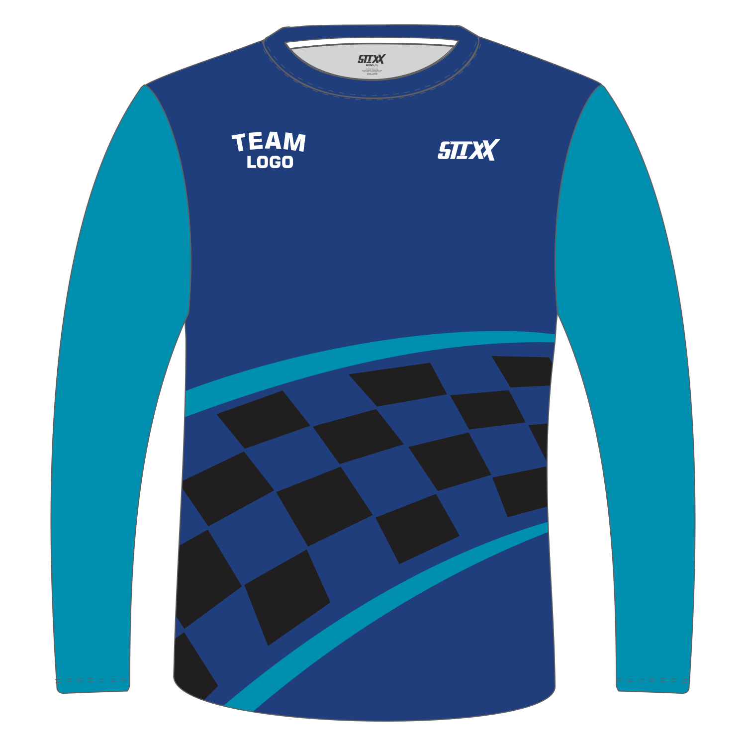Custom Long‑Sleeve Crew Neck T‑Shirts