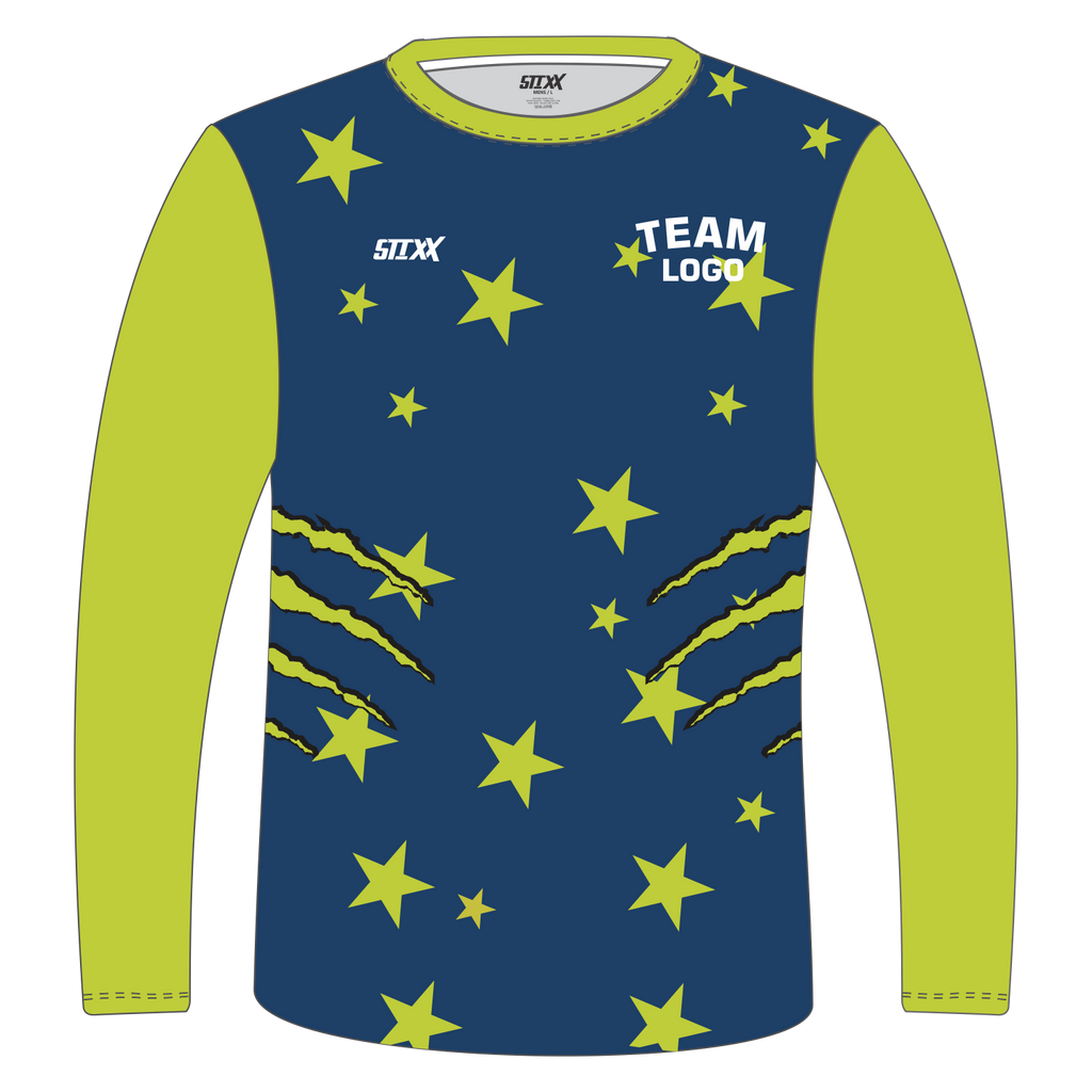 CUSTOM LONG SLEEVE SHOOTING SHIRTS (ROUND NECK)