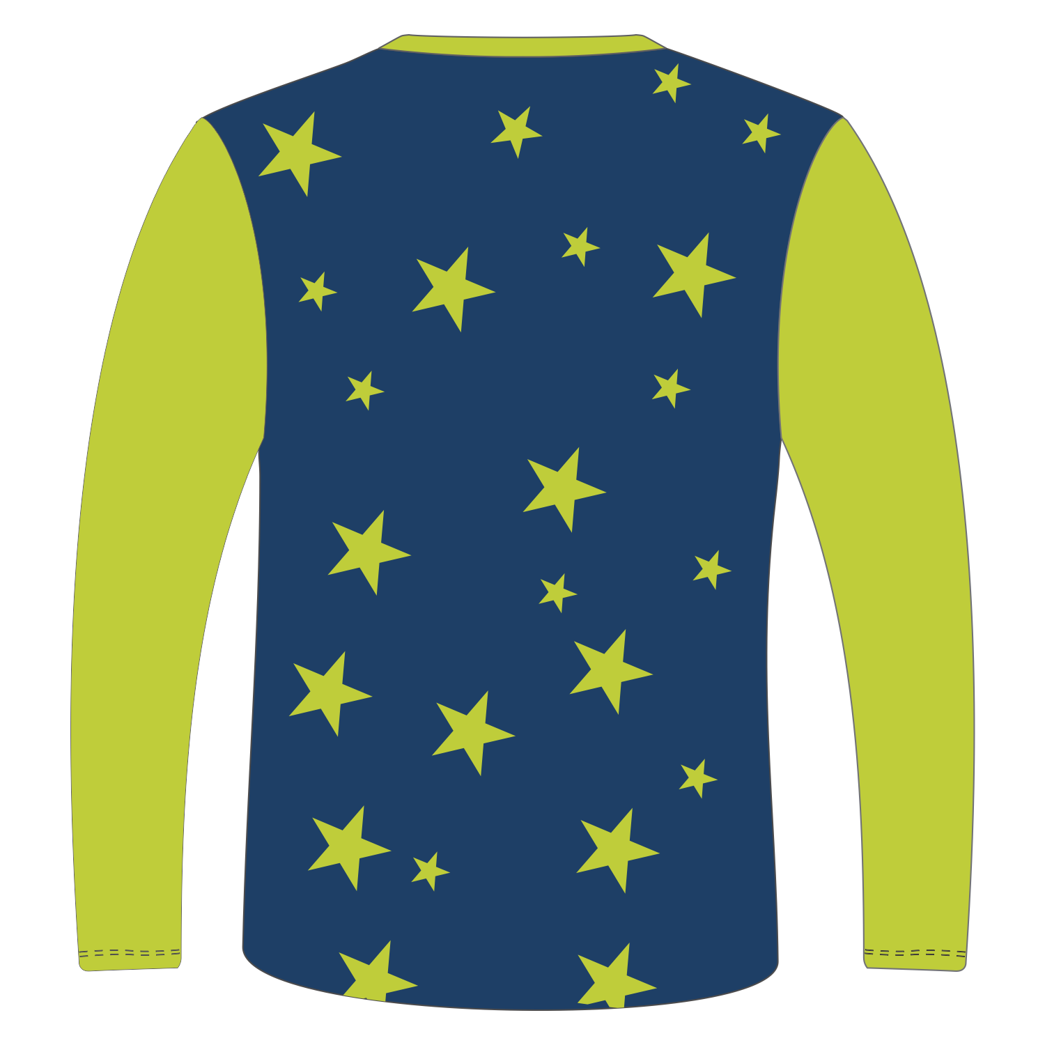 CUSTOM LONG SLEEVE SHOOTING SHIRTS (ROUND NECK)