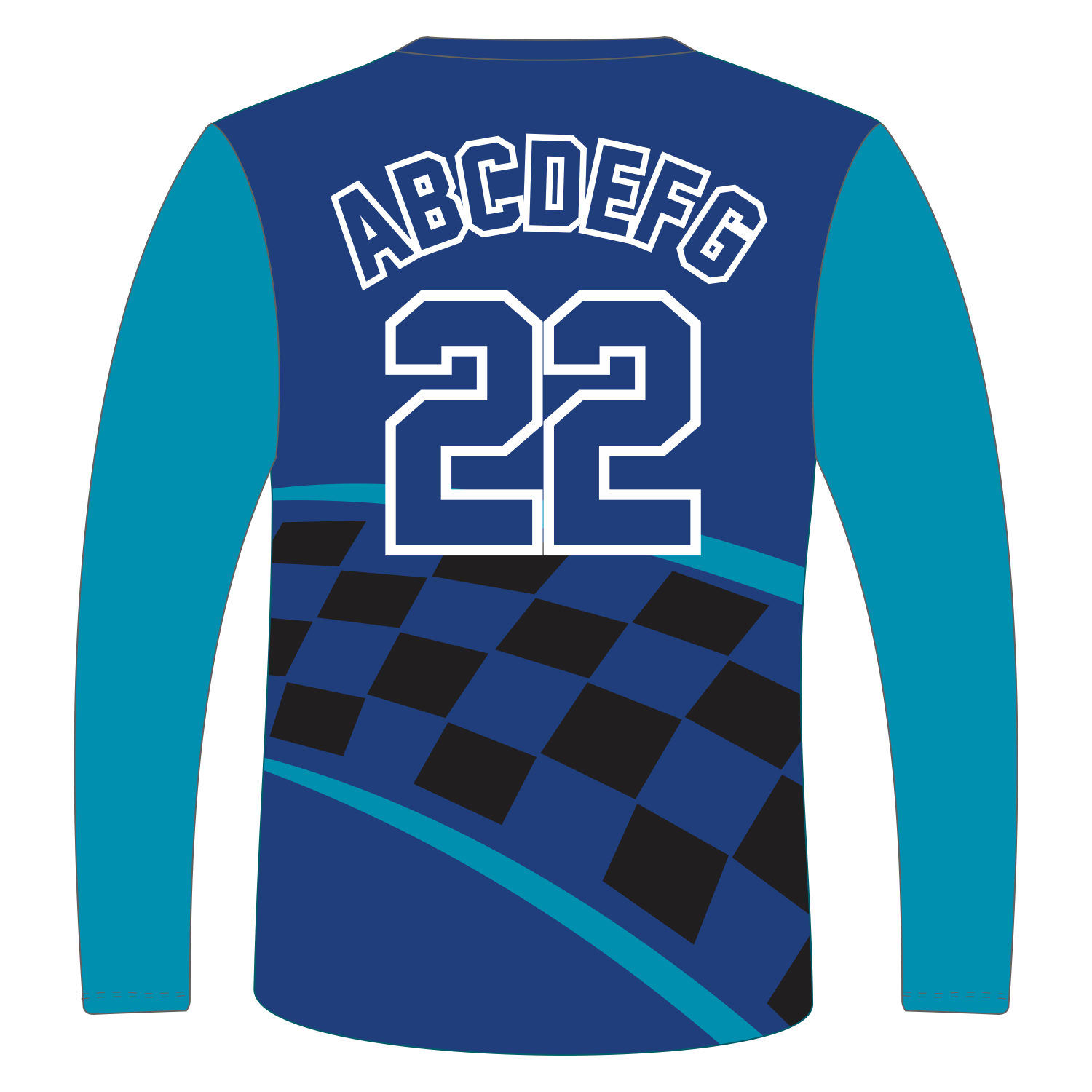 Custom Long‑Sleeve Crew Neck T‑Shirts