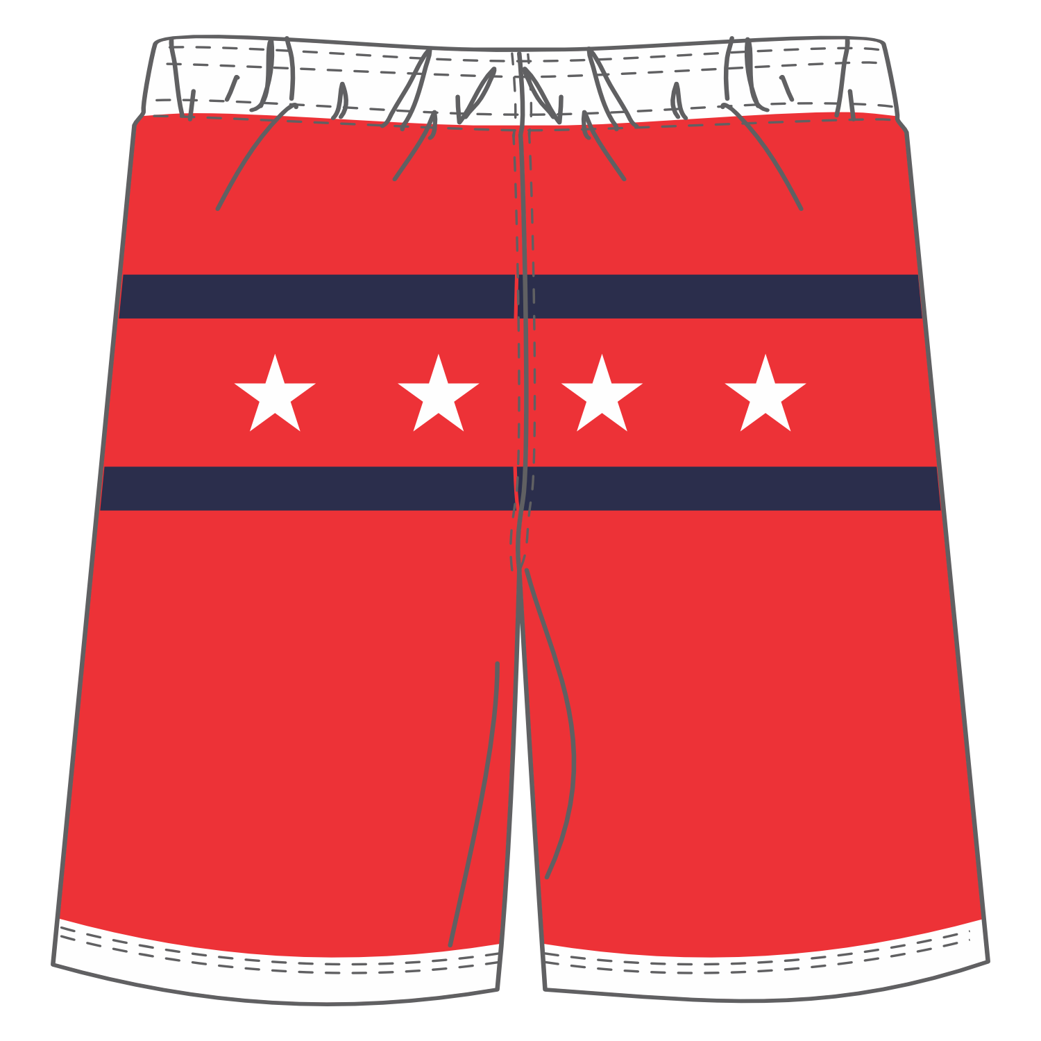 CUSTOM REVERSIBLE BASKETBALL SHORTS