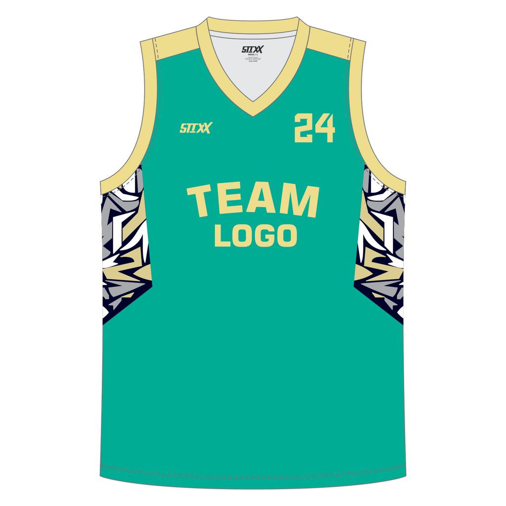 CUSTOM V-NECK BASKETBALL JERSEYS
