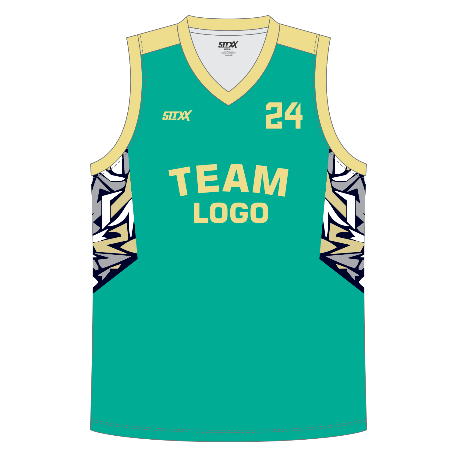 CUSTOM V-NECK BASKETBALL JERSEYS