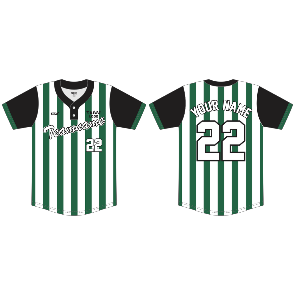 Custom 2-Button Baseball Jerseys