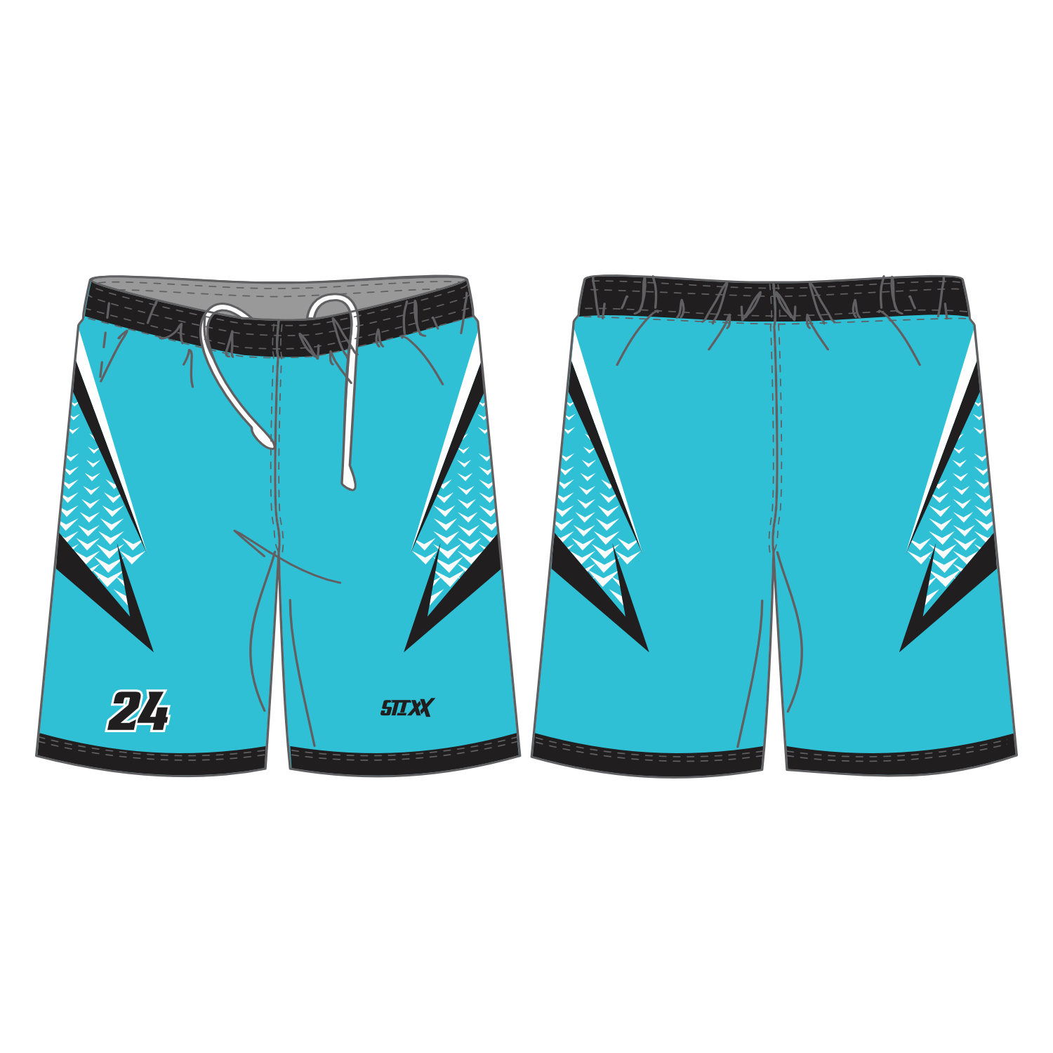 CUSTOM REVERSIBLE BASKETBALL SHORTS