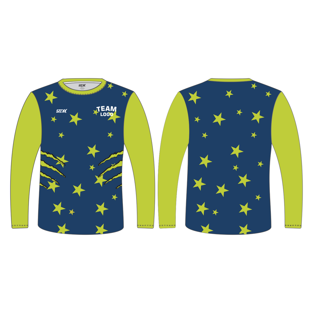 CUSTOM LONG SLEEVE SHOOTING SHIRTS (ROUND NECK)
