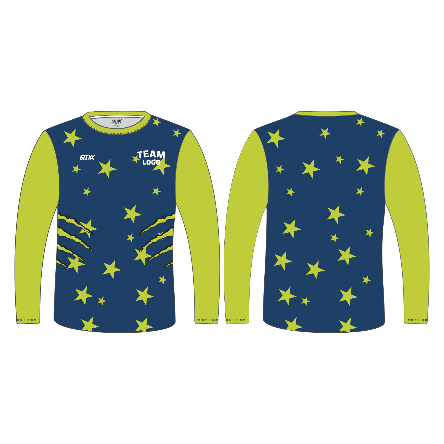 CUSTOM LONG SLEEVE SHOOTING SHIRTS (ROUND NECK)