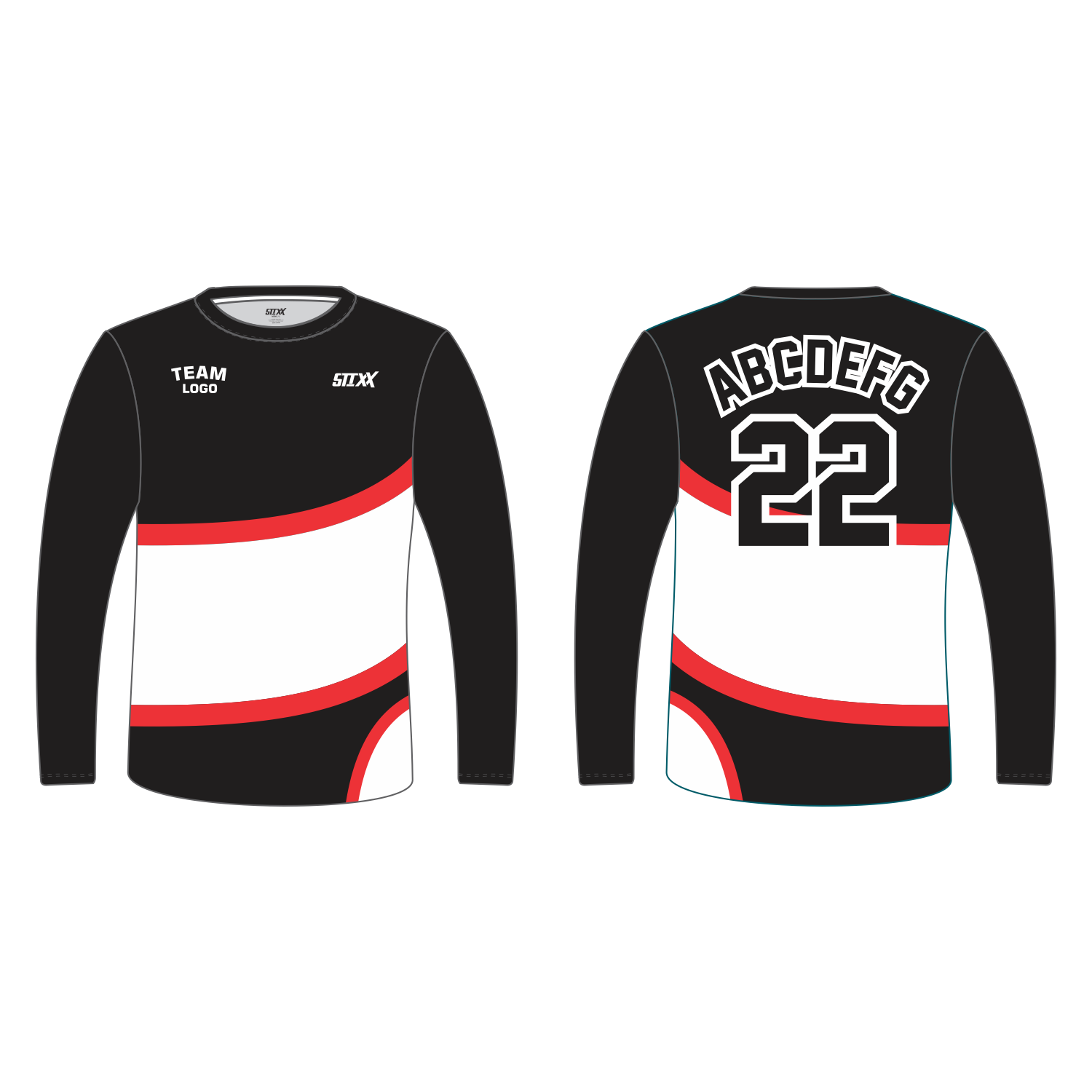 Custom Long Sleeve Crew Neck T-Shirts