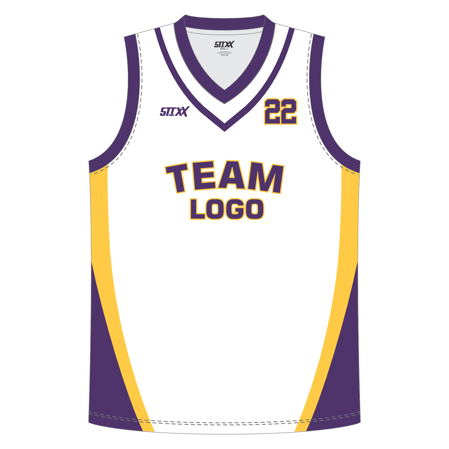 CUSTOM REVERSIBLE V-NECK BASKETBALL JERSEYS