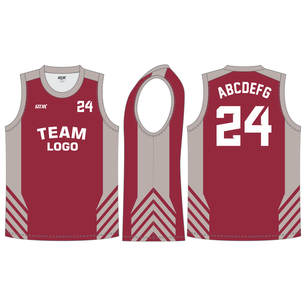 CUSTOM ROUND/CREW NECK BASKETBALL JERSEYS