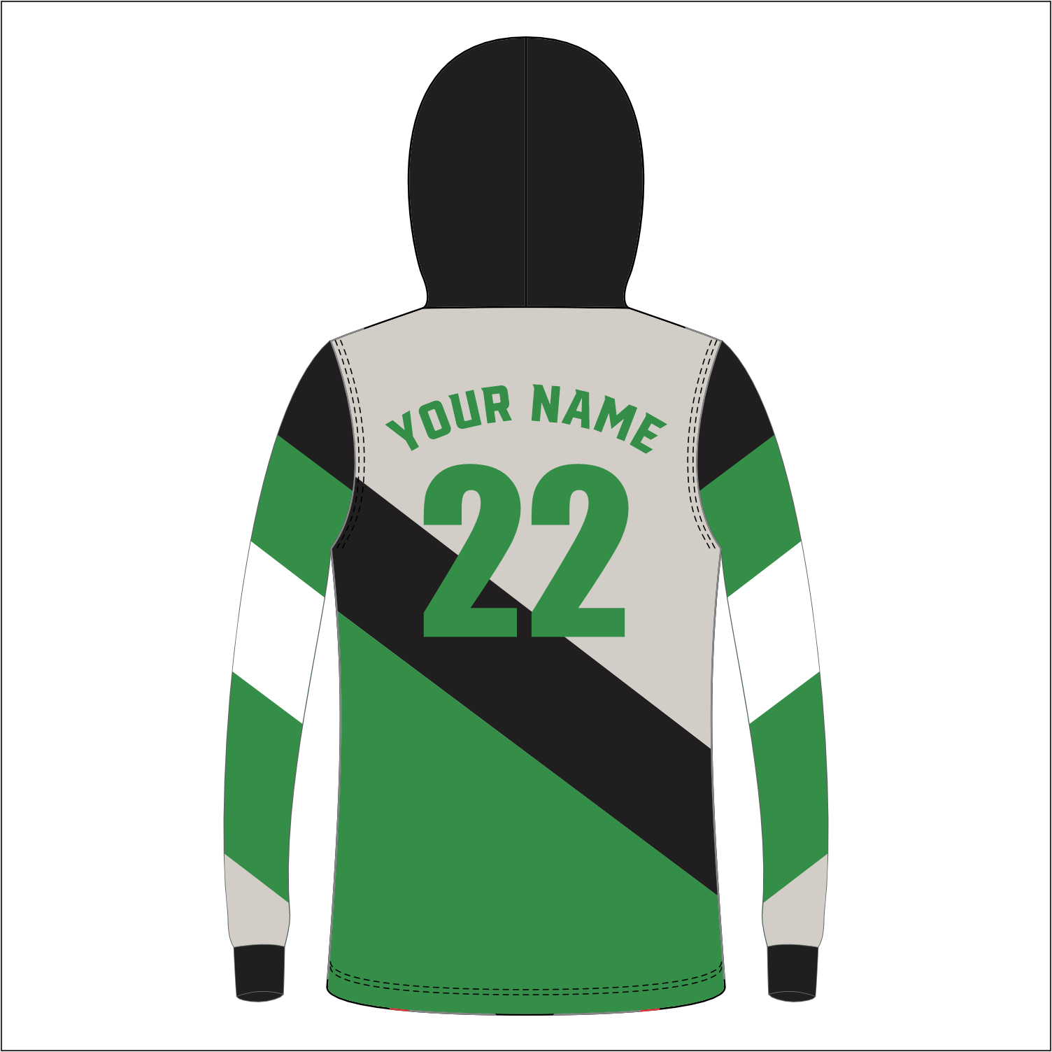 CUSTOM LONG SLEEVE HOODIE SHOOTING SHIRTS