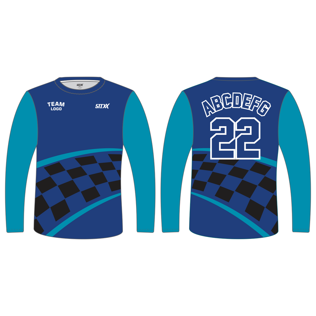 Custom Long‑Sleeve Crew Neck T‑Shirts