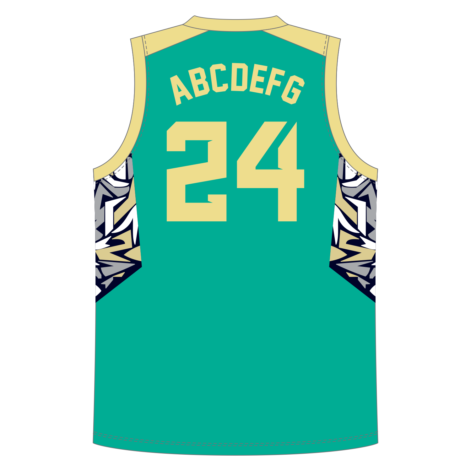 CUSTOM V-NECK BASKETBALL JERSEYS