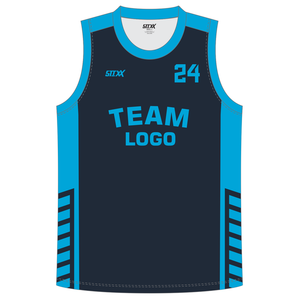 CUSTOM ROUND/CREW NECK BASKETBALL JERSEYS