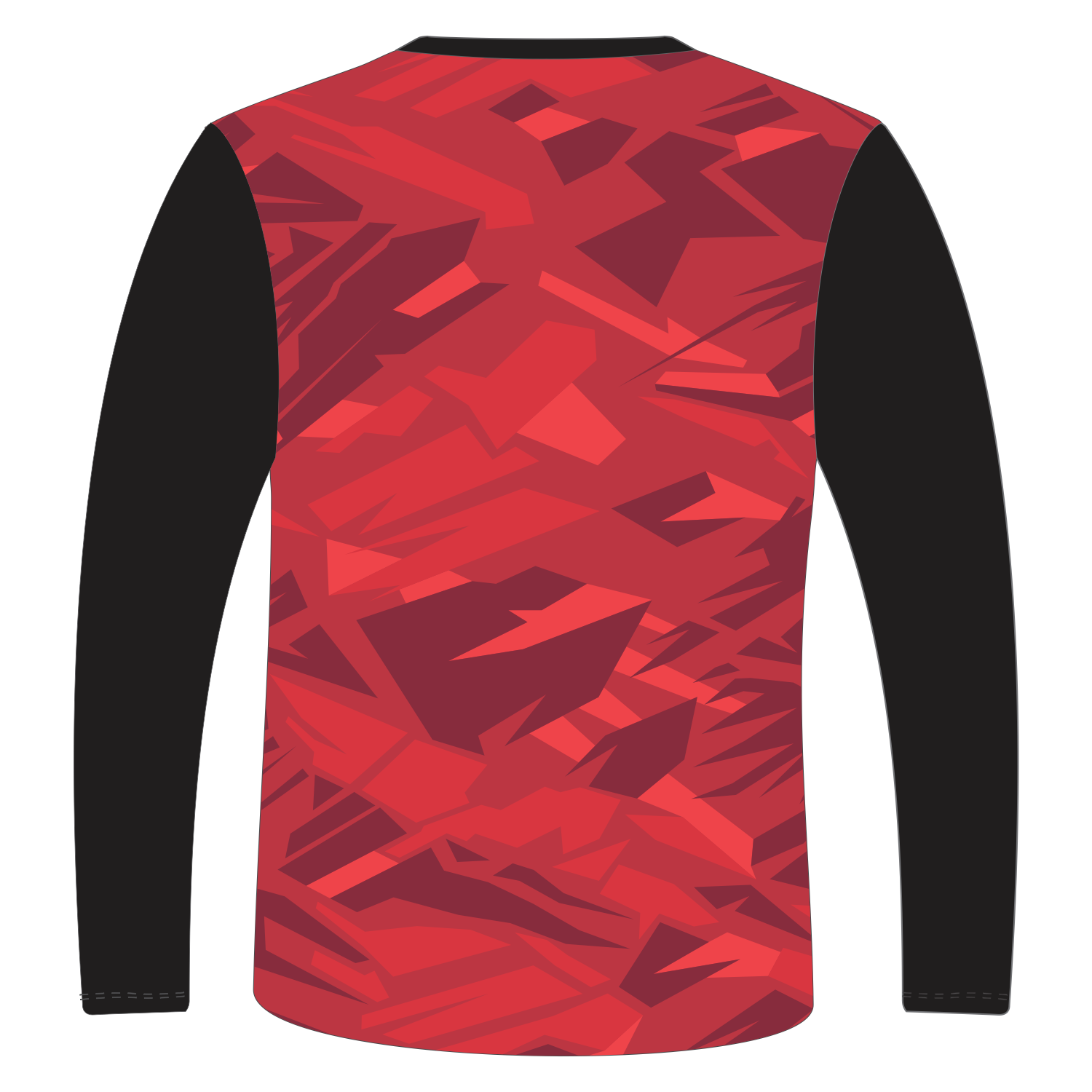 CUSTOM LONG SLEEVE SHOOTING SHIRTS (ROUND NECK)