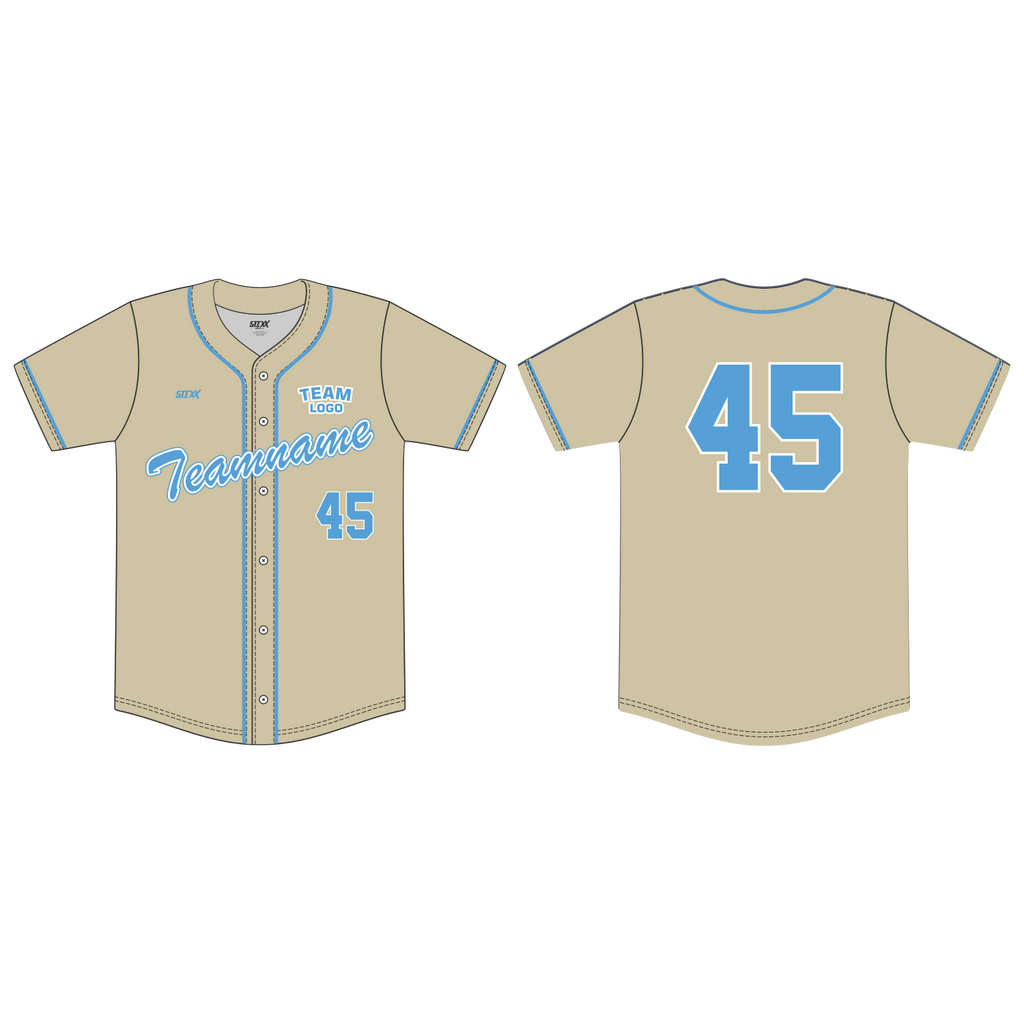 Custom Button-Down Baseball Jerseys