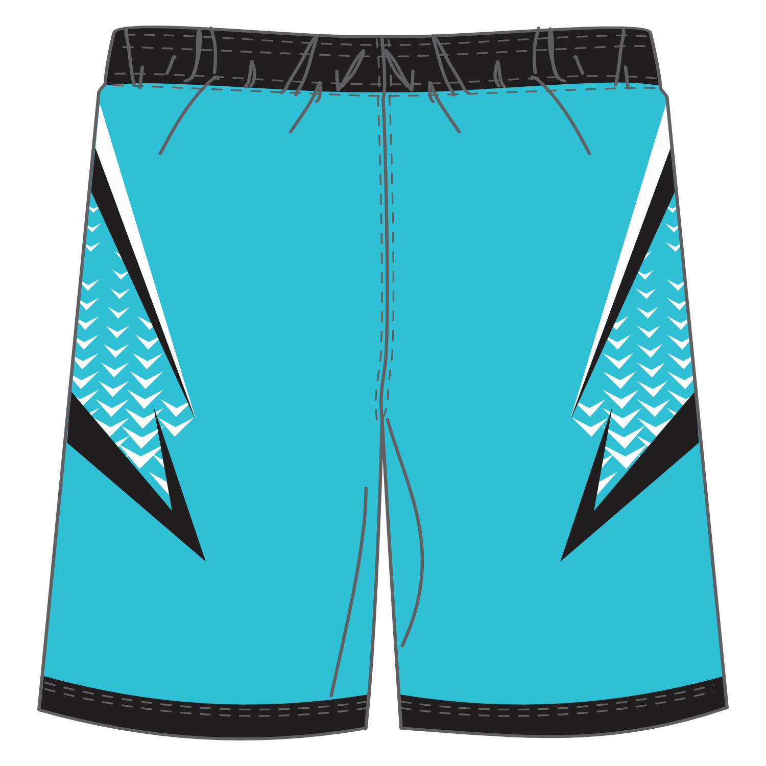 CUSTOM REVERSIBLE BASKETBALL SHORTS