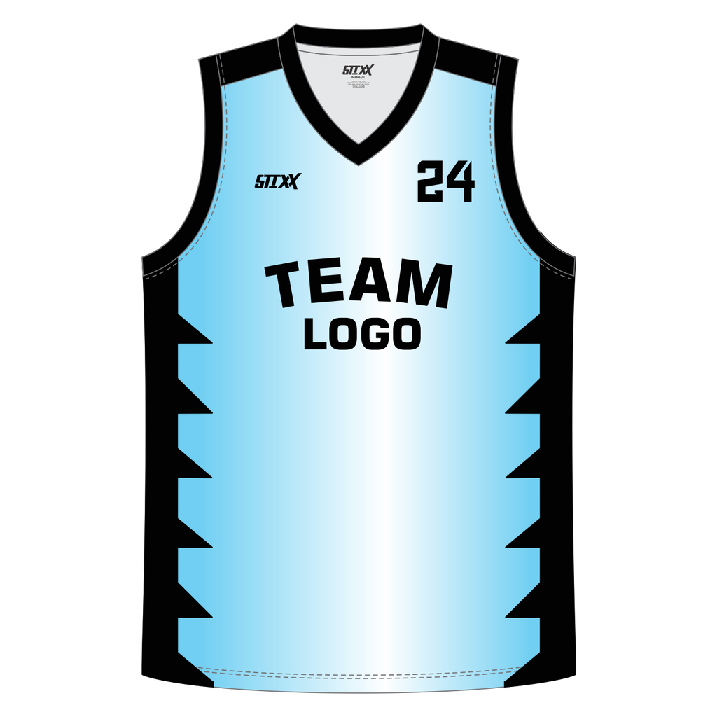 CUSTOM V-NECK BASKETBALL JERSEYS