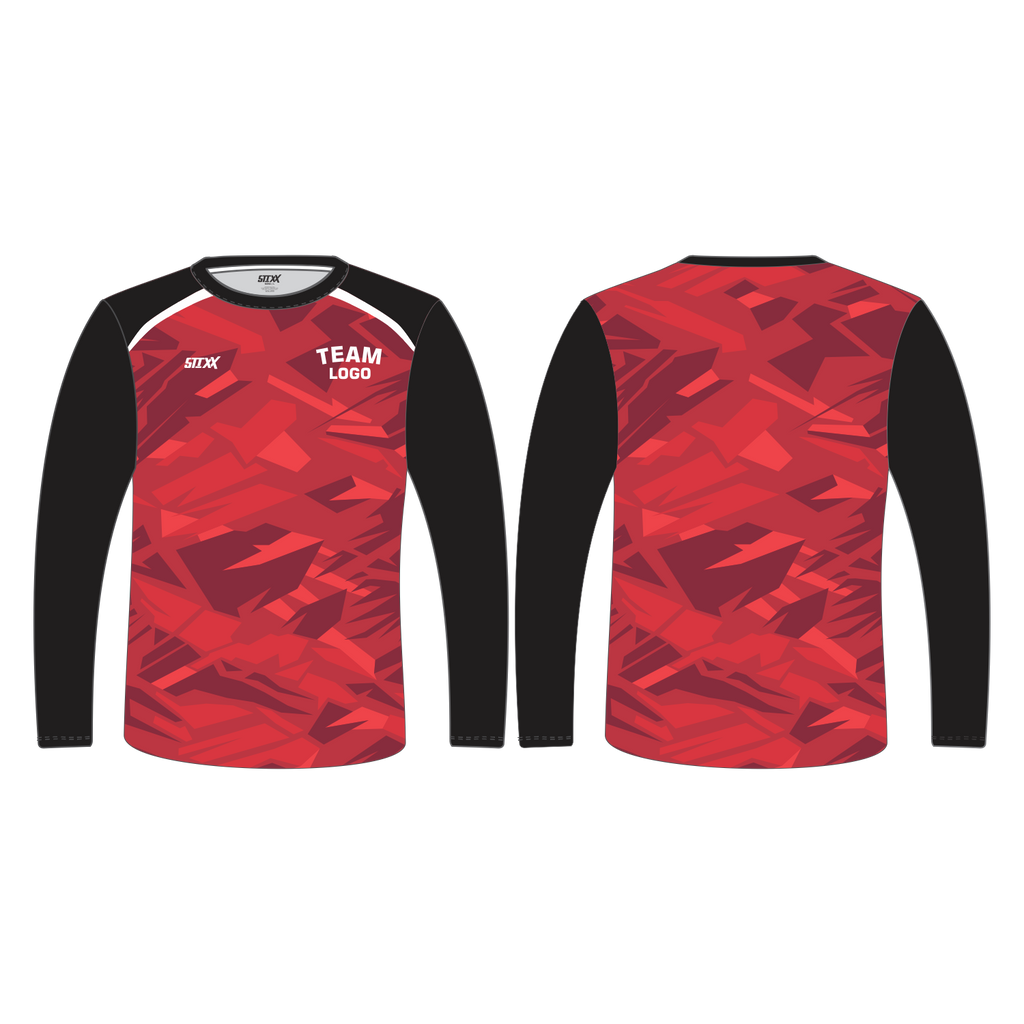CUSTOM LONG SLEEVE SHOOTING SHIRTS (ROUND NECK)