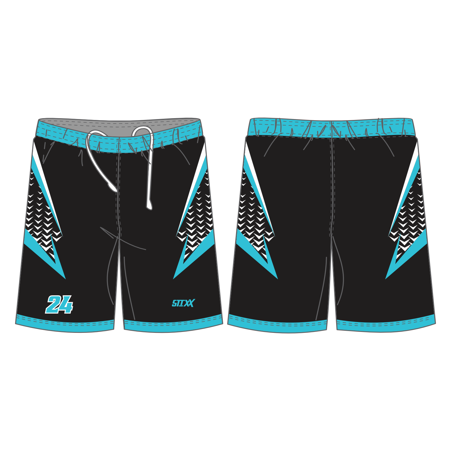 CUSTOM REVERSIBLE BASKETBALL SHORTS
