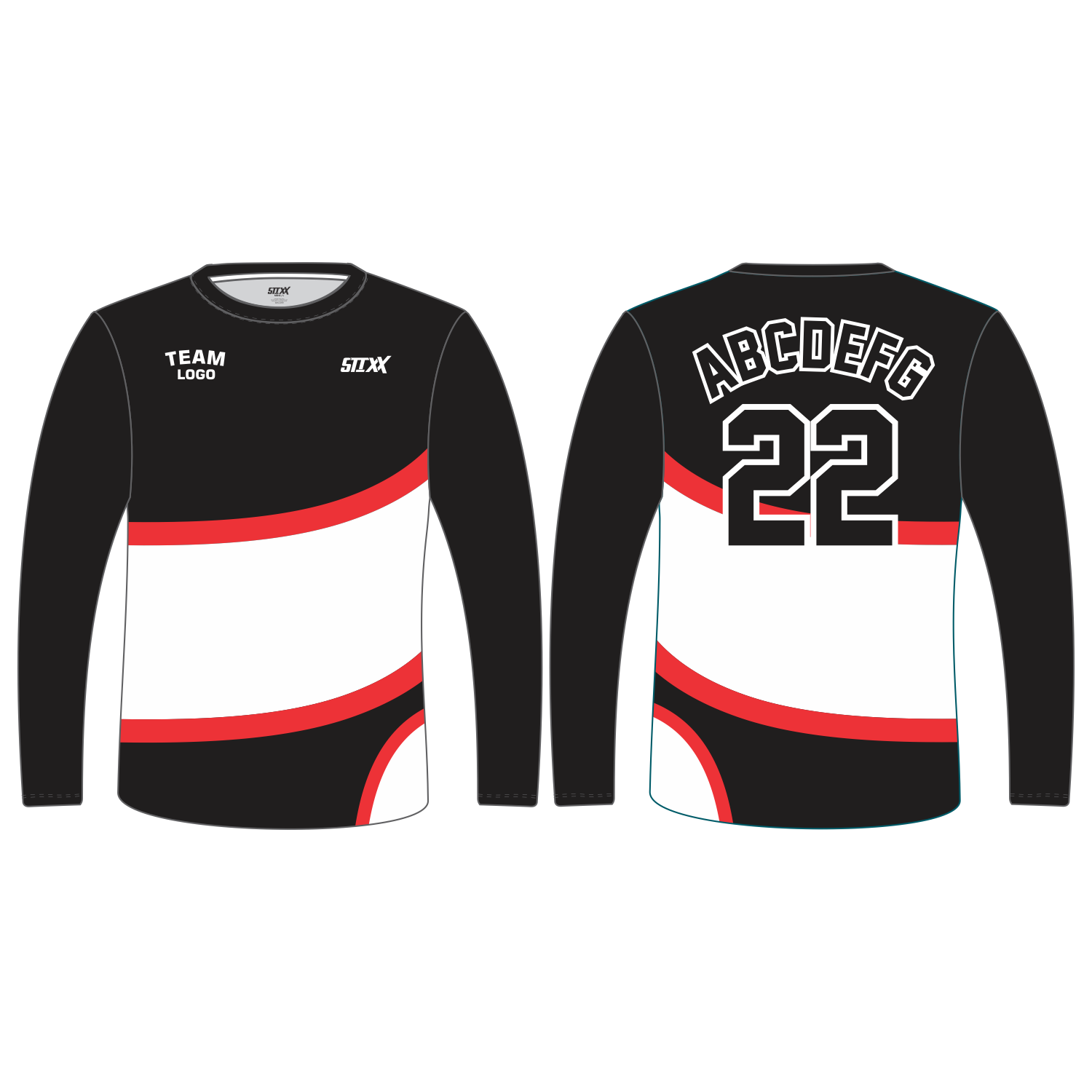 Custom Long‑Sleeve Crew Neck T‑Shirts