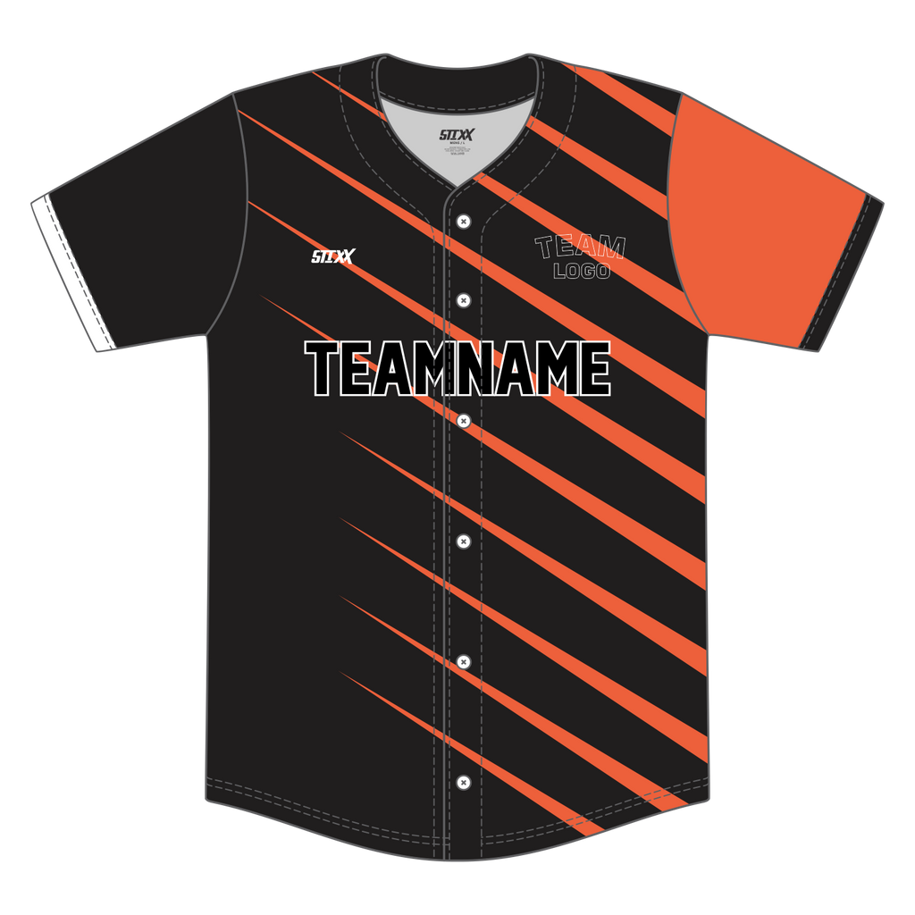 Custom Button-Down Baseball Jerseys