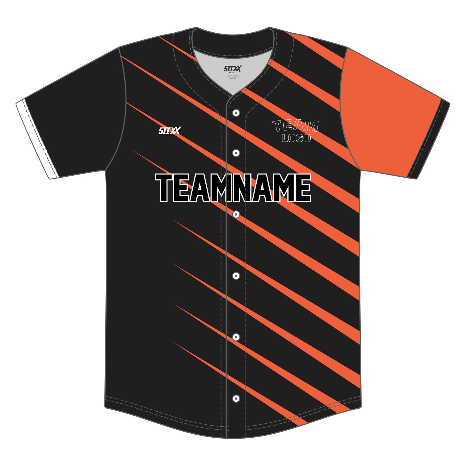 Custom Button-Down Baseball Jerseys