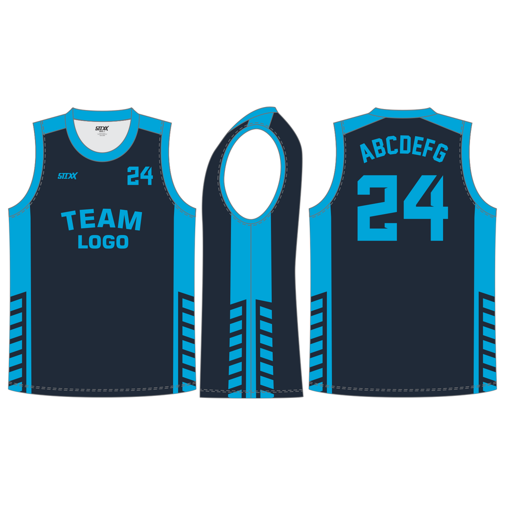CUSTOM ROUND/CREW NECK BASKETBALL JERSEYS