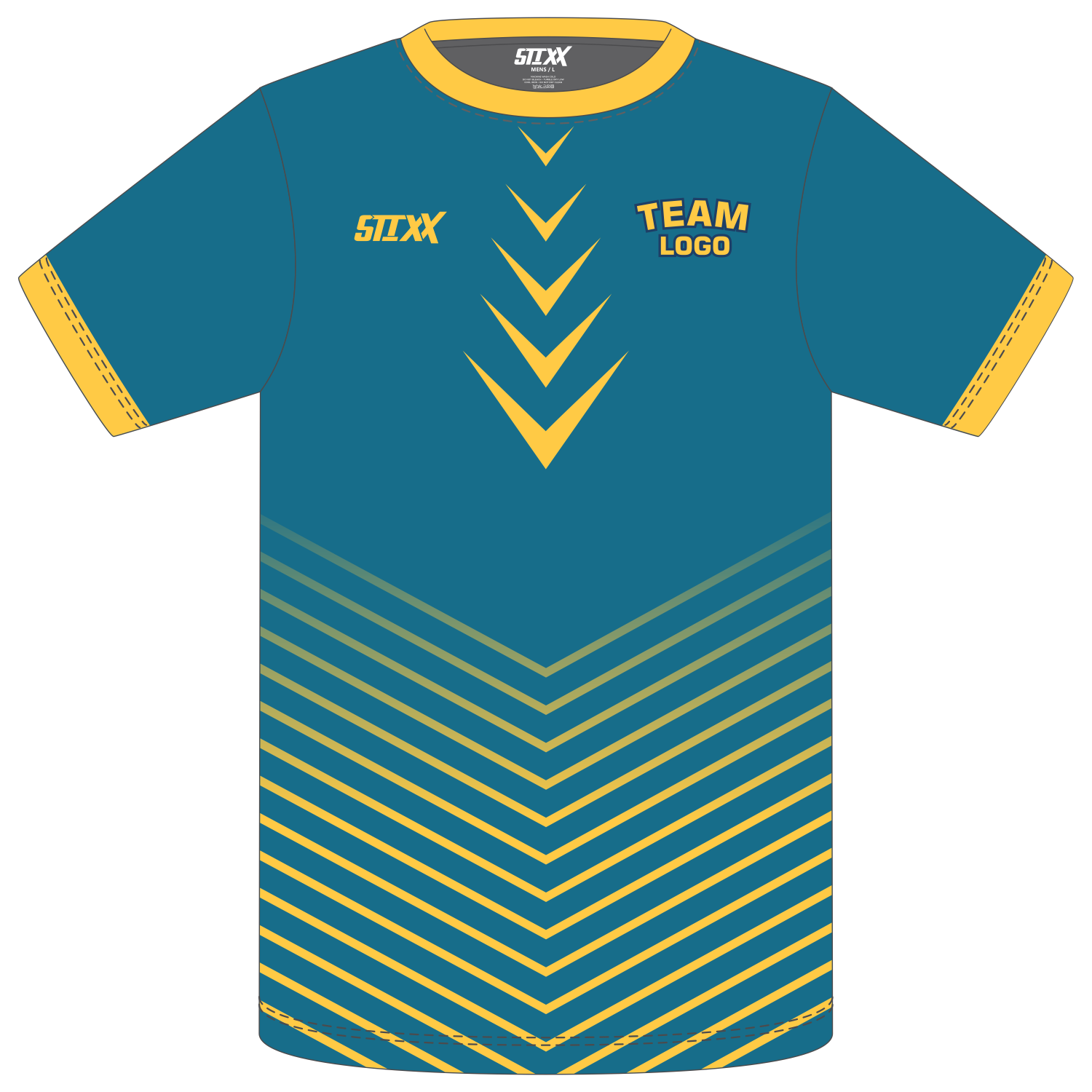 Custom Short‑Sleeve Crew Neck T‑Shirts