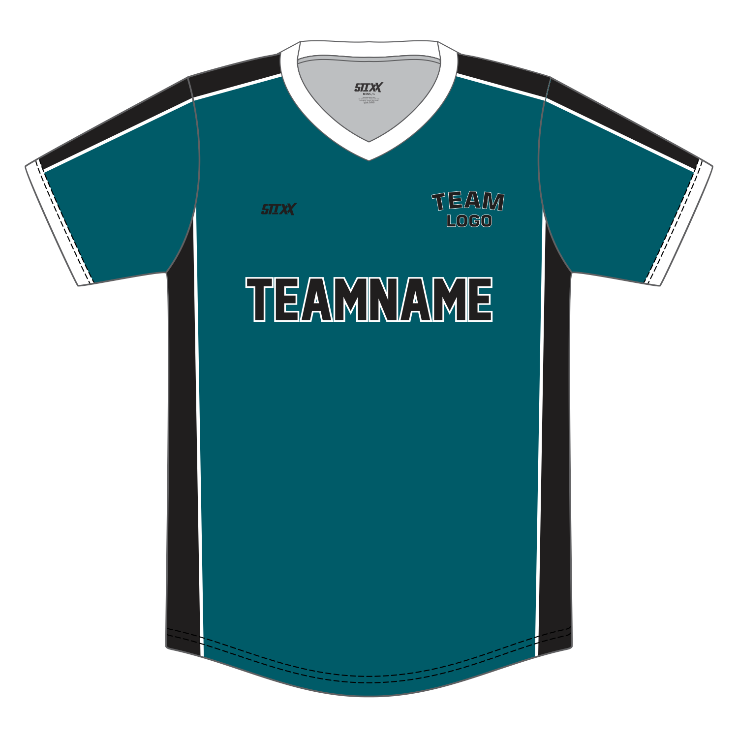 Custom V-Neck Baseball Jersey