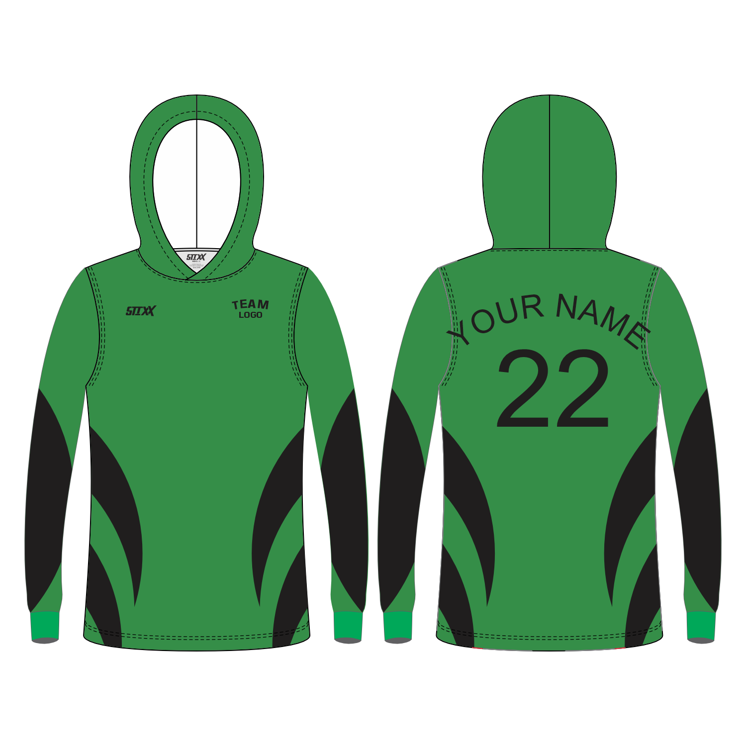 CUSTOM LONG SLEEVE HOODIE SHOOTING SHIRTS