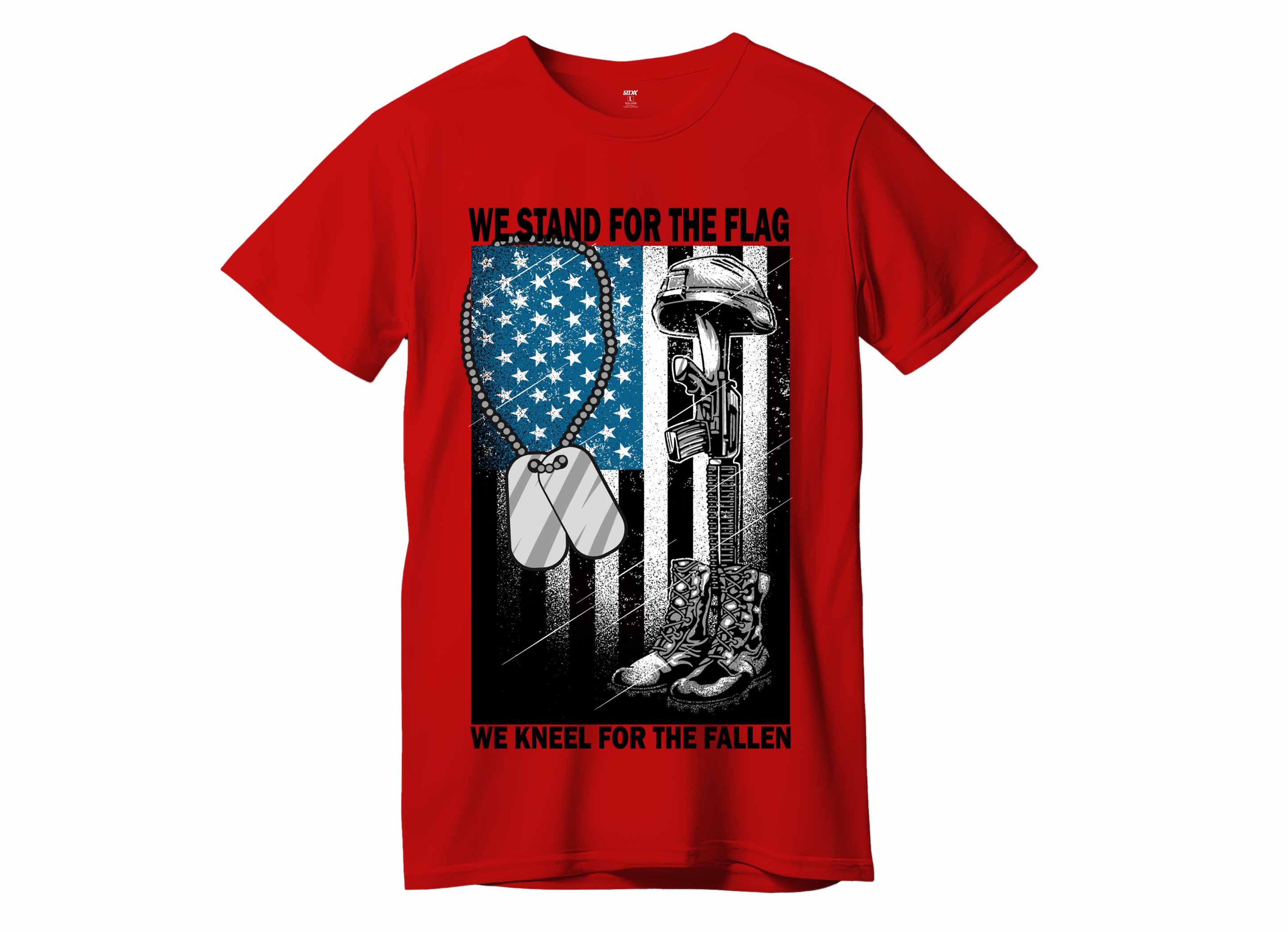 STAND FOR FLAG T-SHIRT