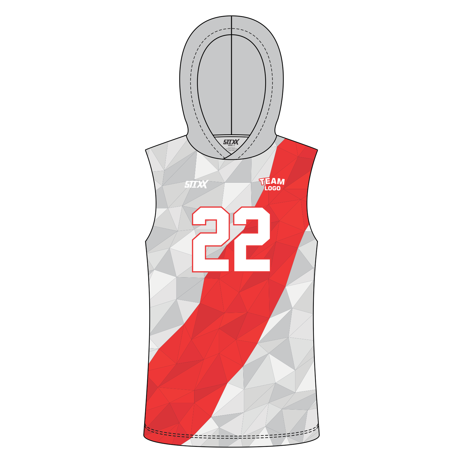CUSTOM SLEEVELESS HOODIE SHOOTING SHIRTS