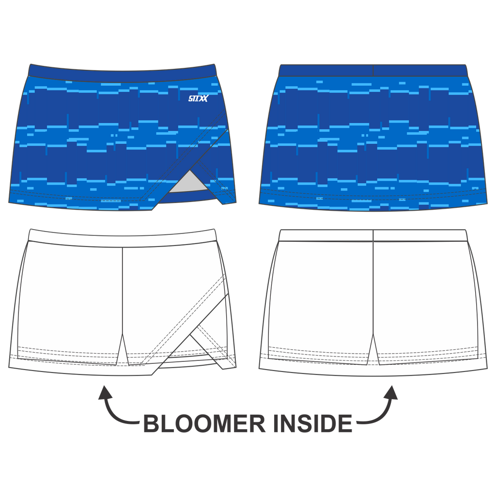 Custom Crossover Vent Cheerleading Skorts