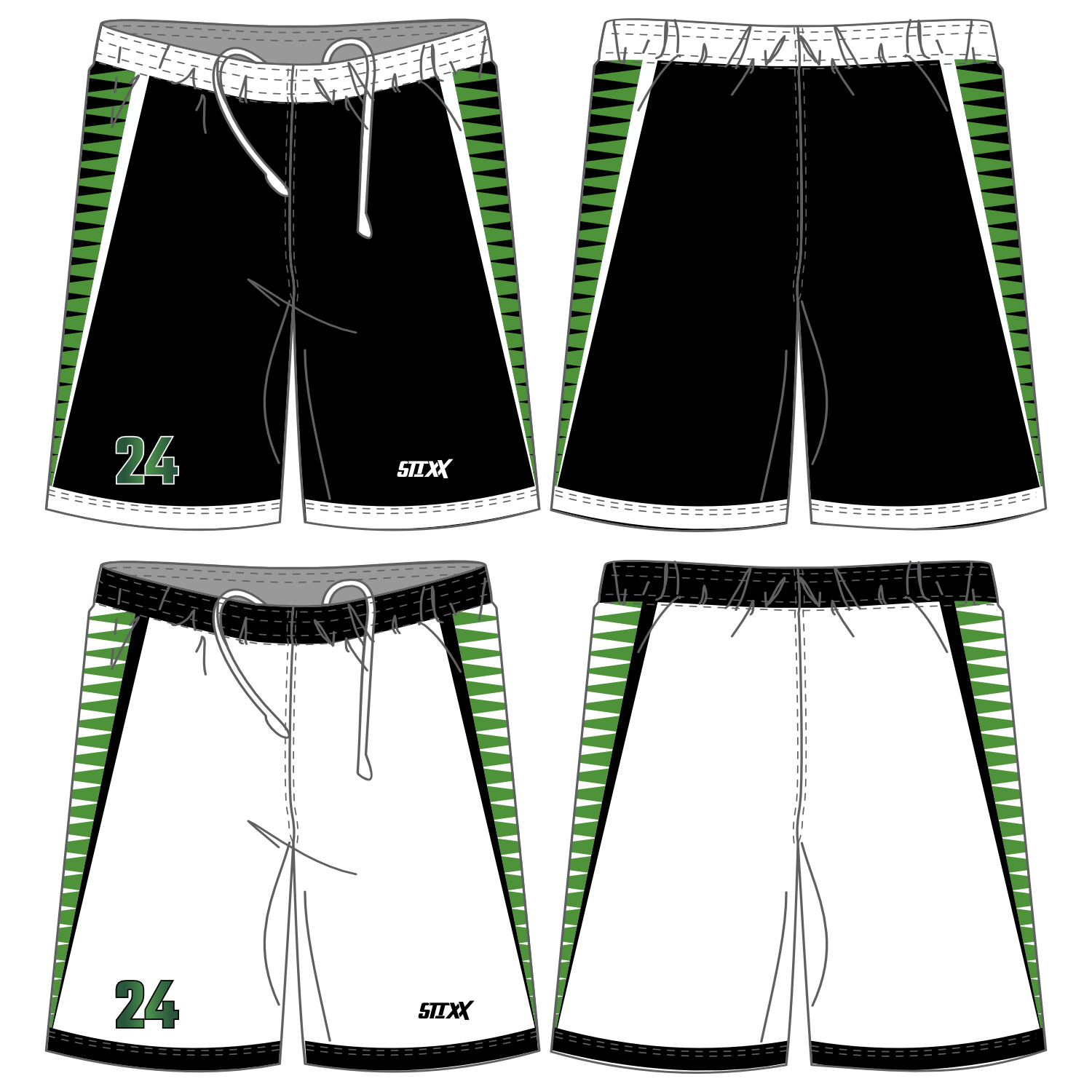 CUSTOM REVERSIBLE BASKETBALL SHORTS