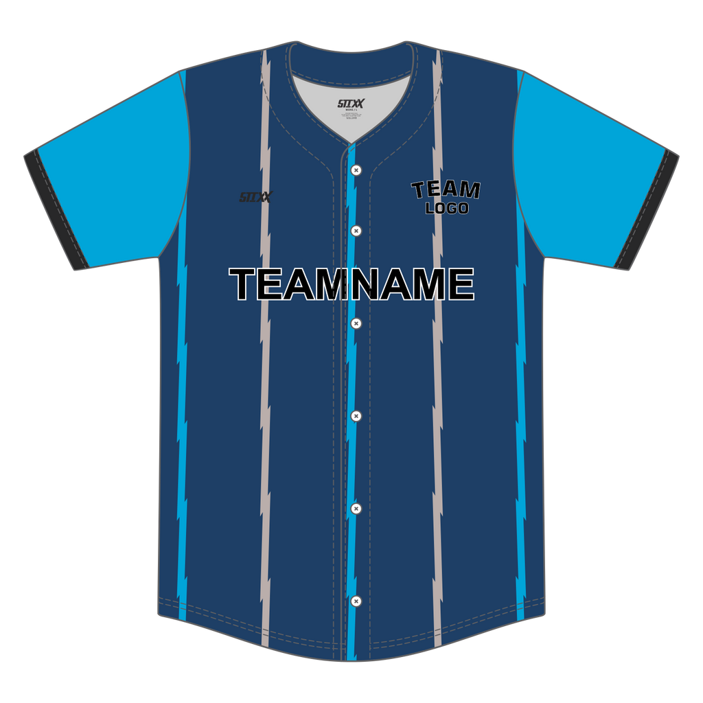 Custom Button-Down Baseball Jerseys