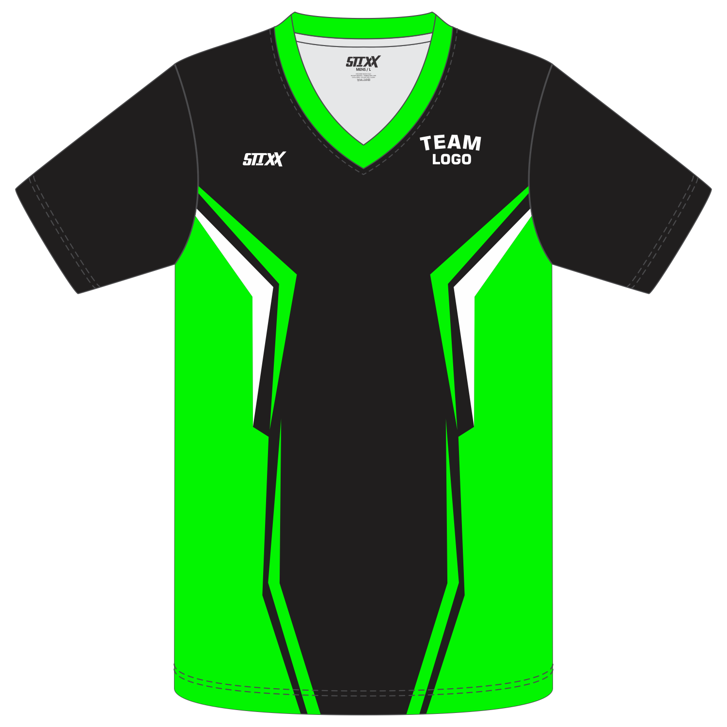 Custom Short‑Sleeve V‑Neck T‑Shirts
