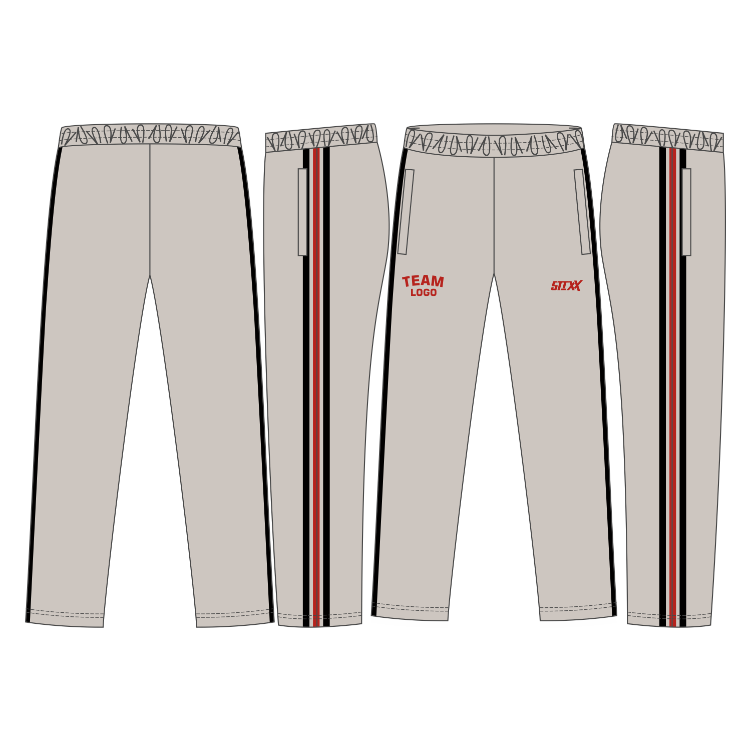 CUSTOM WARMUP PANTS