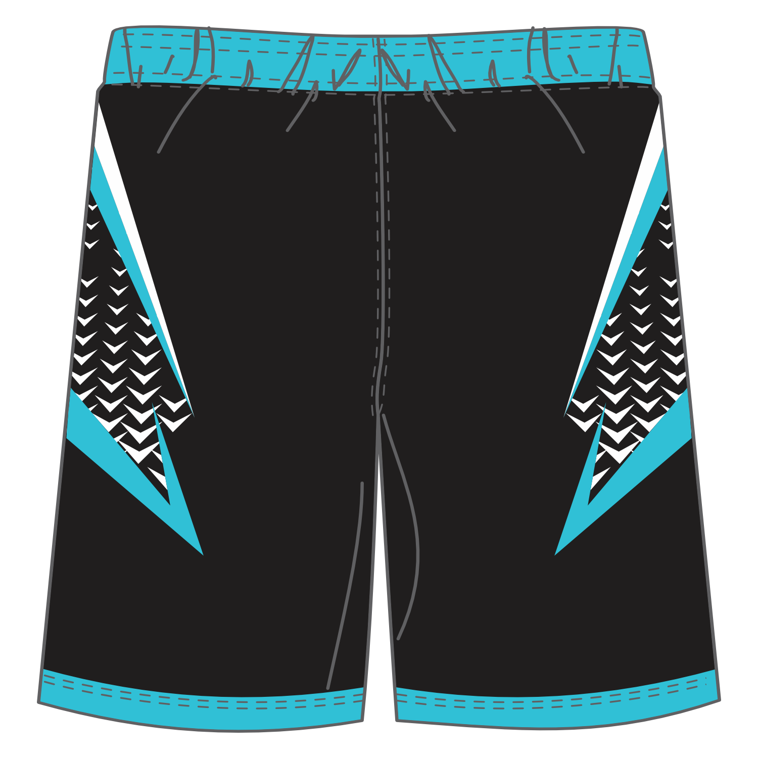 CUSTOM REVERSIBLE BASKETBALL SHORTS