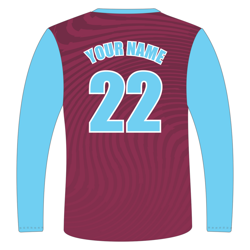 Custom Long‑Sleeve Crew Neck T‑Shirts
