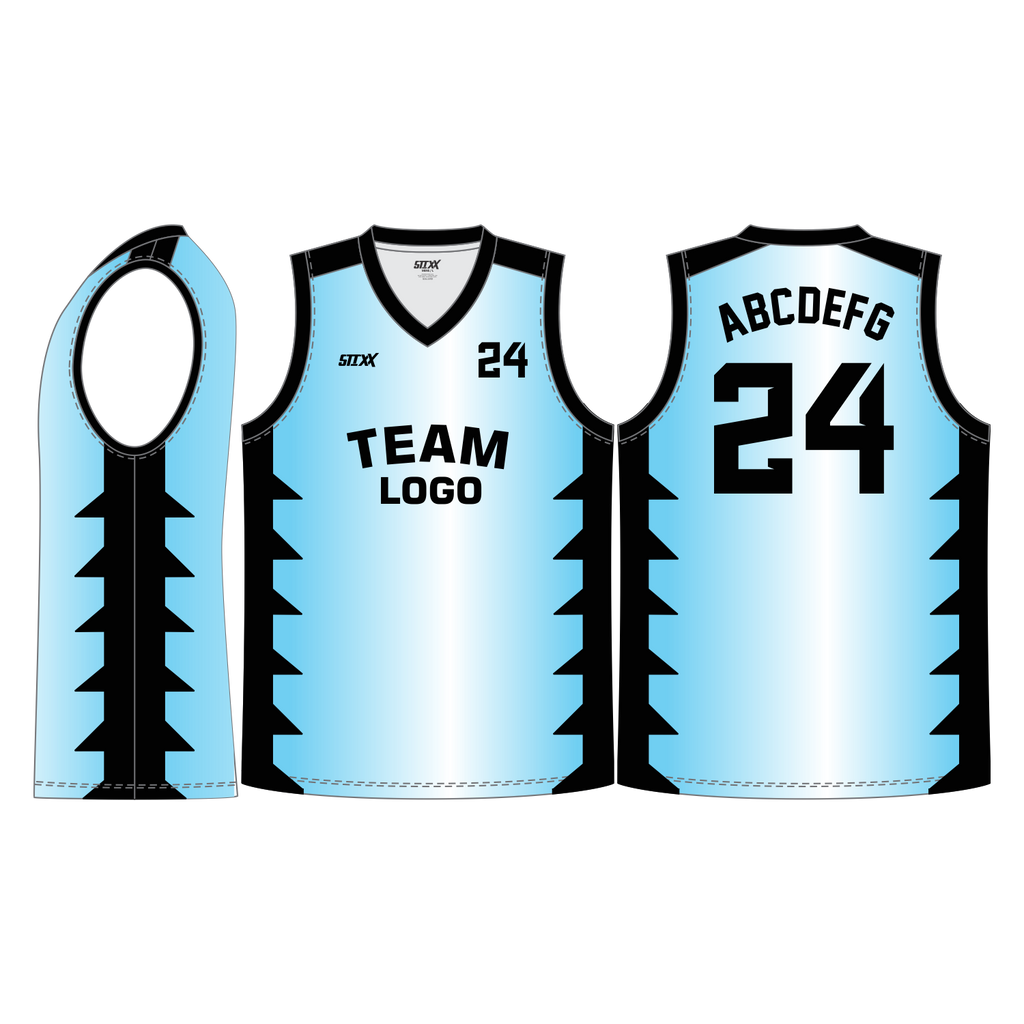 CUSTOM V-NECK BASKETBALL JERSEYS
